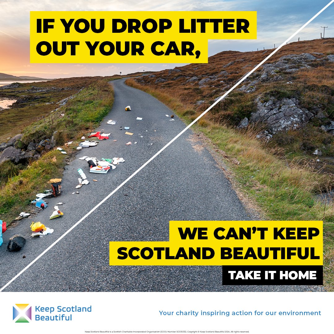 Amey NE Trunk Roads (@netrunkroads) on Twitter photo ๐56% of people agree there is more roadside litter in Scotland than there was 12 months ago.
๐ฒLetโs change this trend in 2025! Scotland is a beautiful country. Our roads are the gateway to exploring it.
<a href="/trafficscotland/">Traffic Scotland</a> <a href="/KSBScotland/">Keep Scotland Beautiful</a> ๐56% of people agree there is more roadside litter in Scotland than there was 12 months ago.
๐ฒLetโs change this trend in 2025! Scotland is a beautiful country. Our roads are the gateway to exploring it.
<a href="/trafficscotland/">Traffic Scotland</a> <a href="/KSBScotland/">Keep Scotland Beautiful</a>