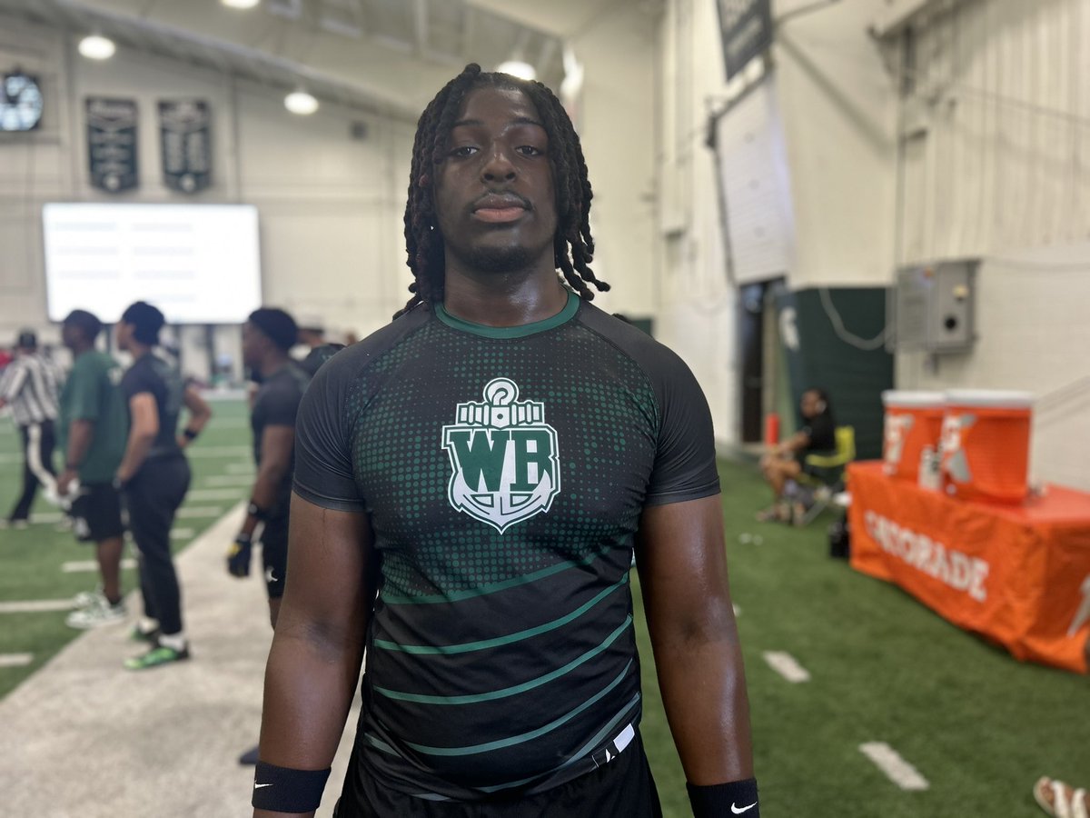 Couple more Big Ten commits in the 7-7 today: 

Indiana WR commit Kortez Rupert and Minnesota DL commit Jeremiah Benson.