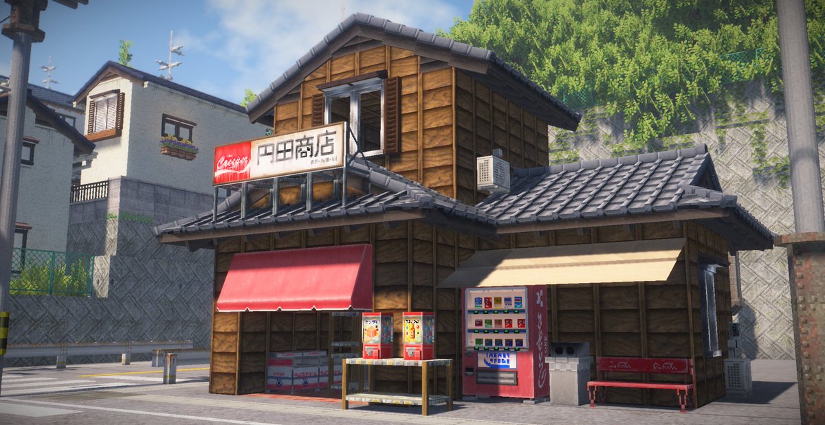 #路地裏mod を入れたら大体の人が一番最初に作るであろう駄菓子屋を今更作った
#minecraft建築コミュ #Minecraftbuilds #MiniaTuria