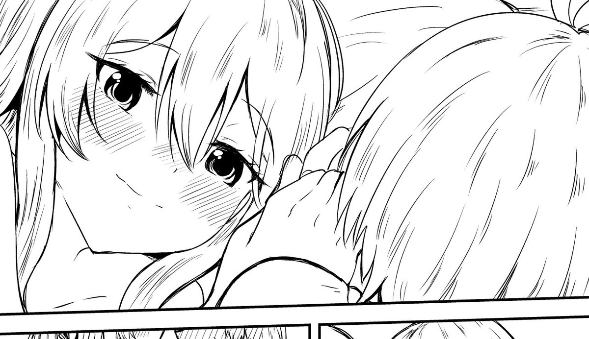 🖋漫画原稿チラ見せ

紅蓮と一緒に寝たいだろ… 