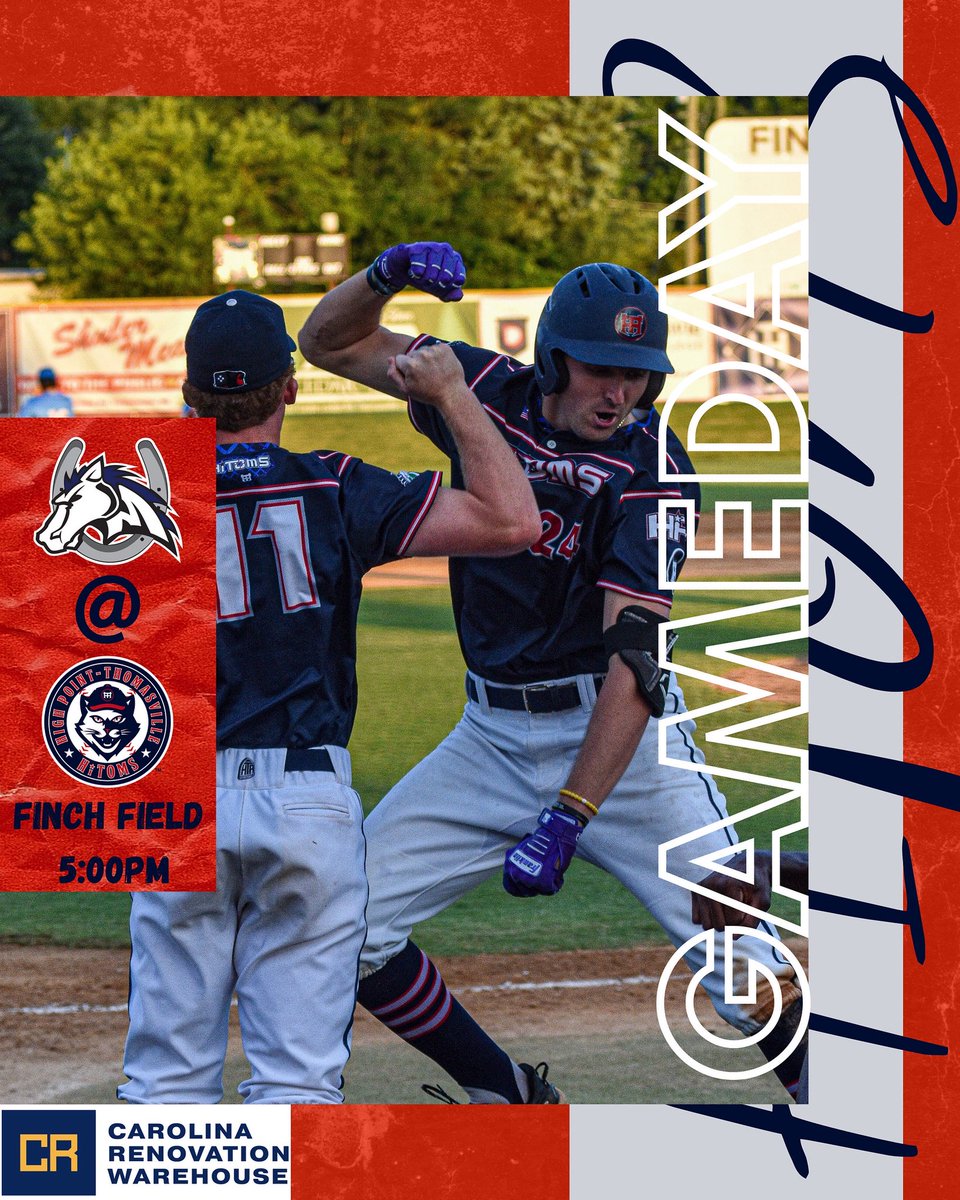⚾️ | HiToms V.S. The Martinsville Mustangs
📍 | Finch Field
🎟️ | Link in Bio
⏰ | 5:00 PM
📺 | FloSports.com

It’s Sunday Sweets night at Finch Field!! Come get some ice cream in a commemorative HiTom baseball helmet!!
