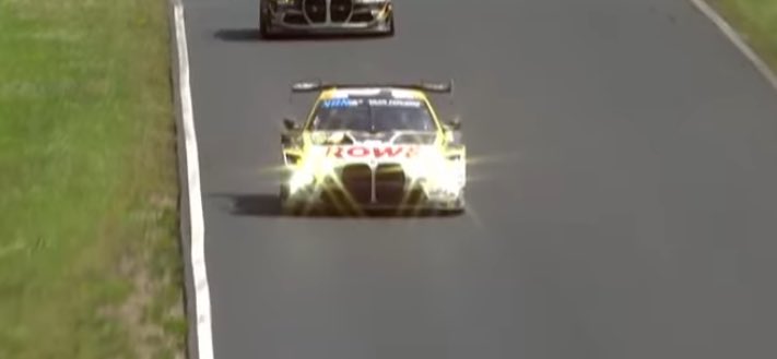 SuperChargen's tweet image. Der BMW hat irgendwie eine Tigerlilli-Brille auf ☺️ #24hNBR