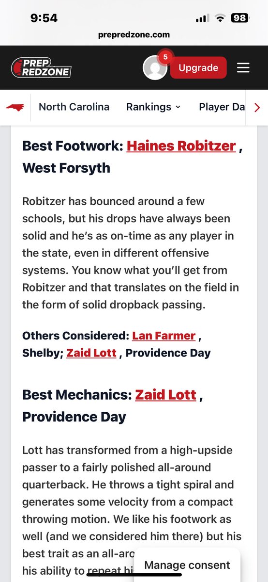 Appreciate it <a href="/whelms21/">Will Helms</a> 
<a href="/WF_Football/">West Forsyth Football</a>