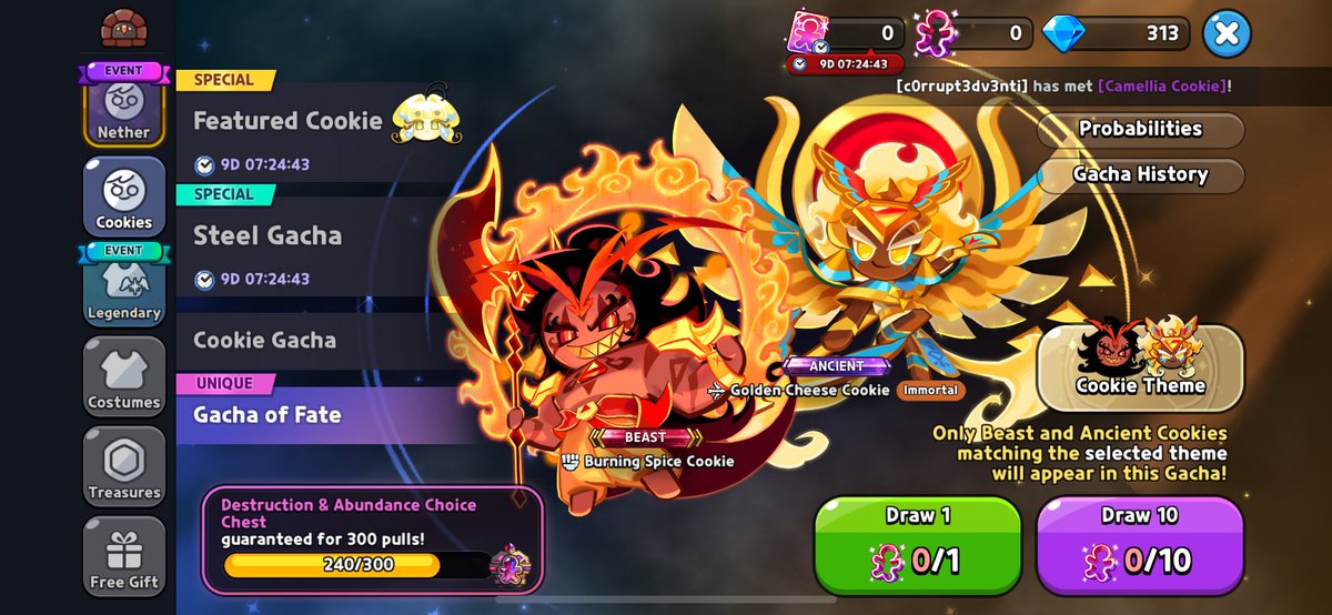 Broocchh's tweet photo. where’s Burning Spice Cookie 😭 https://t.co/Am03aYdJCz