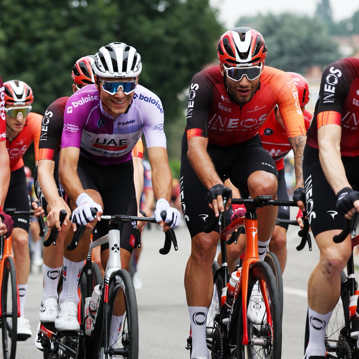 #BaloiseBelgiumTour 🇧🇪

We're on the final lap in Belgium, with the Grenadiers well positioned in the peloton and closing in on the six-man break 👊