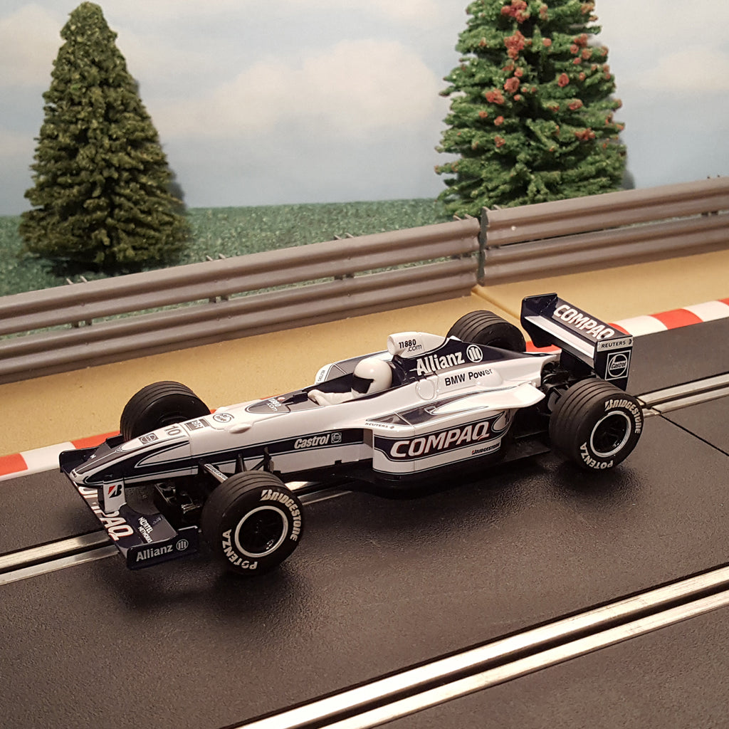 Check out this product - Scalextric 1:32 Car - Formula One - Williams F1 BMW FW20 Compaq #10 
starting at £23.99. 
Shop now 👉👉 shortlink.store/fcubnqsfa-vk #scalextric #slotcar #slotcarracing #scalemodel