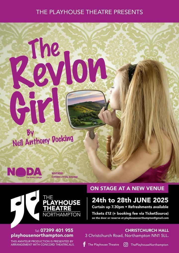 NN Events (@nrthmptonevents) on Twitter photo Playhouse Theatre presents The Revlon Girl, play based on real life events following 1966 Aberfan coal slip disaster
24th - 28th June at Christchurch Hall, Christchurch Rd, N'pton
Tkts:
Call 07399 401 955
Email: playhousenorthampton@gmail.com
Online: tinyurl.com/5e99s9xz Playhouse Theatre presents The Revlon Girl, play based on real life events following 1966 Aberfan coal slip disaster
24th - 28th June at Christchurch Hall, Christchurch Rd, N'pton
Tkts:
Call 07399 401 955
Email: playhousenorthampton@gmail.com
Online: tinyurl.com/5e99s9xz
