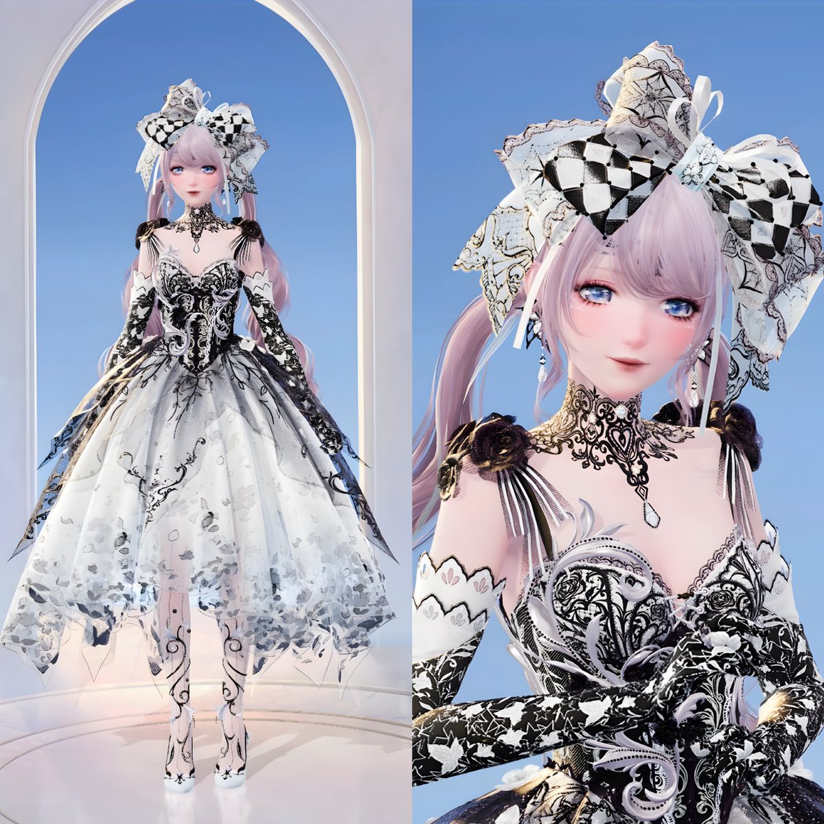 𝐈 𝐭𝐡𝐢𝐧𝐤 𝐛𝐥𝐚𝐜𝐤 𝐚𝐧𝐝 𝐰𝐡𝐢𝐭𝐞 𝐢𝐬 𝐦𝐲 𝐜𝐨𝐥𝐨𝐫𝐬🖤🤍
#InfinityNikki
