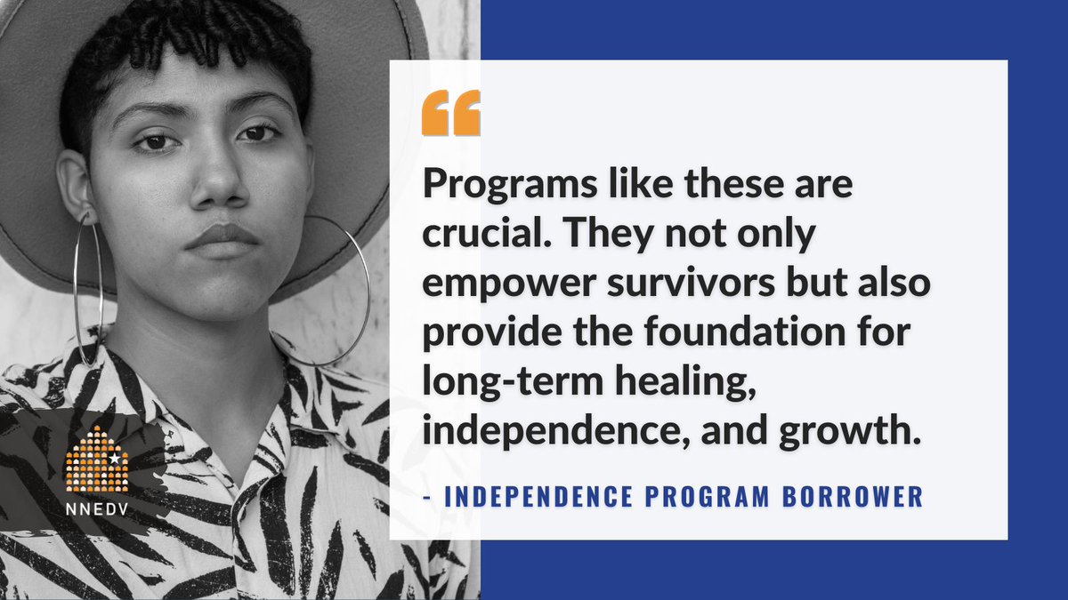 Through our credit-building #IndependenceProgram microloans, NNEDV is proud to empower survivors of financial abuse and help build a foundation for long-term healing, independence, and growth. 💙 Learn more: buff.ly/q8DnLmd