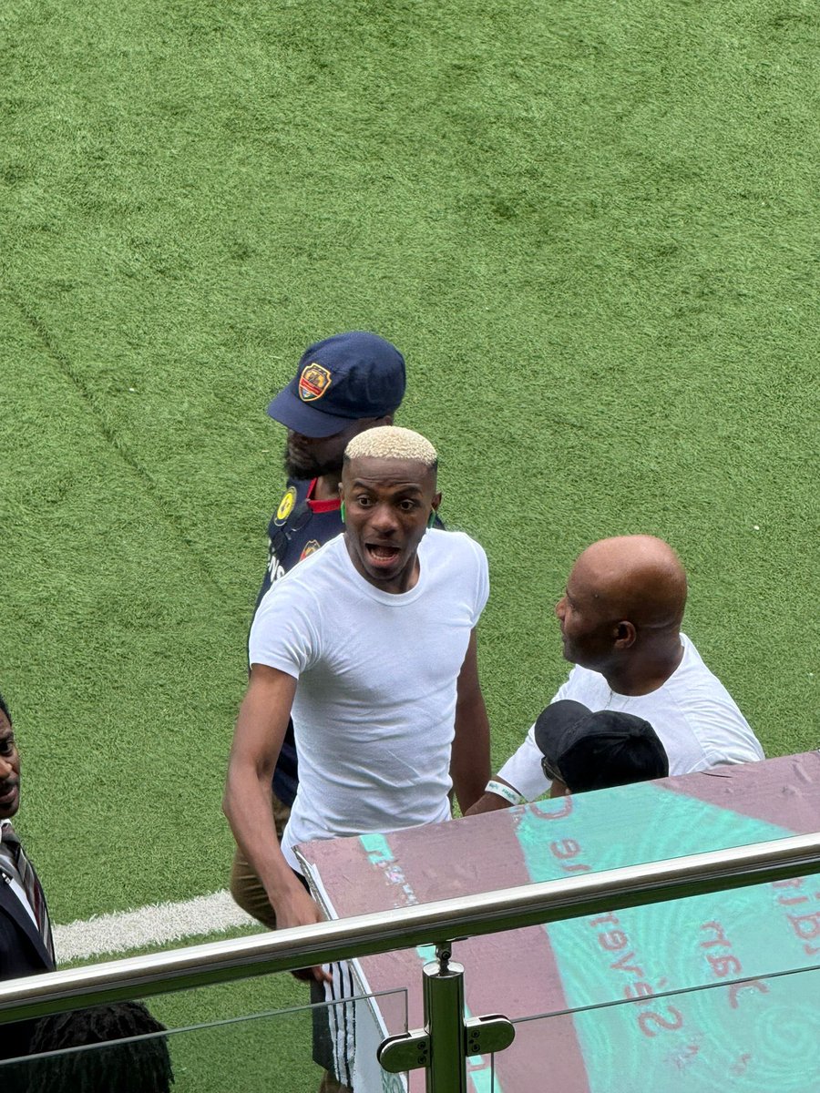 Victor Osimhen in the house!🦁

#PlayForPurpose