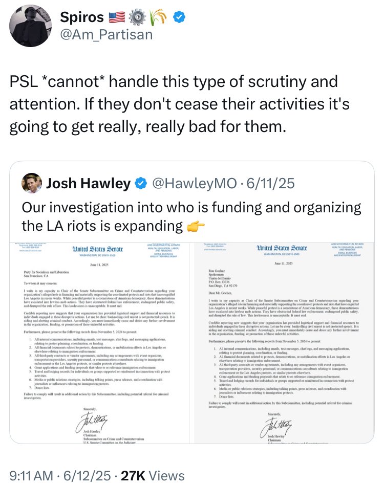 SophicManatee's tweet image. The thing about Hahz floating the idea of a truce is that, for it to work (from a purely utilitarian framework), he’d have to be bringing something of value to the table. 

They offer nothing. They have no leverage.

The only thing that gaggle has proven to be is a liability.