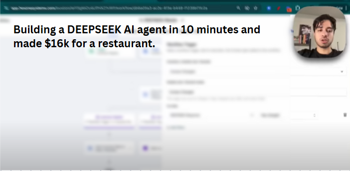 I MADE AN AI AUTOMATION AGENT FOR A BUSINESS THAT MADE THEM $16,000

It literally took me 10 minutes to create it

Want a walkthrough video + Doc on how to do it?

Follow + RT &amp; reply "AI” and I’ll DM it to you