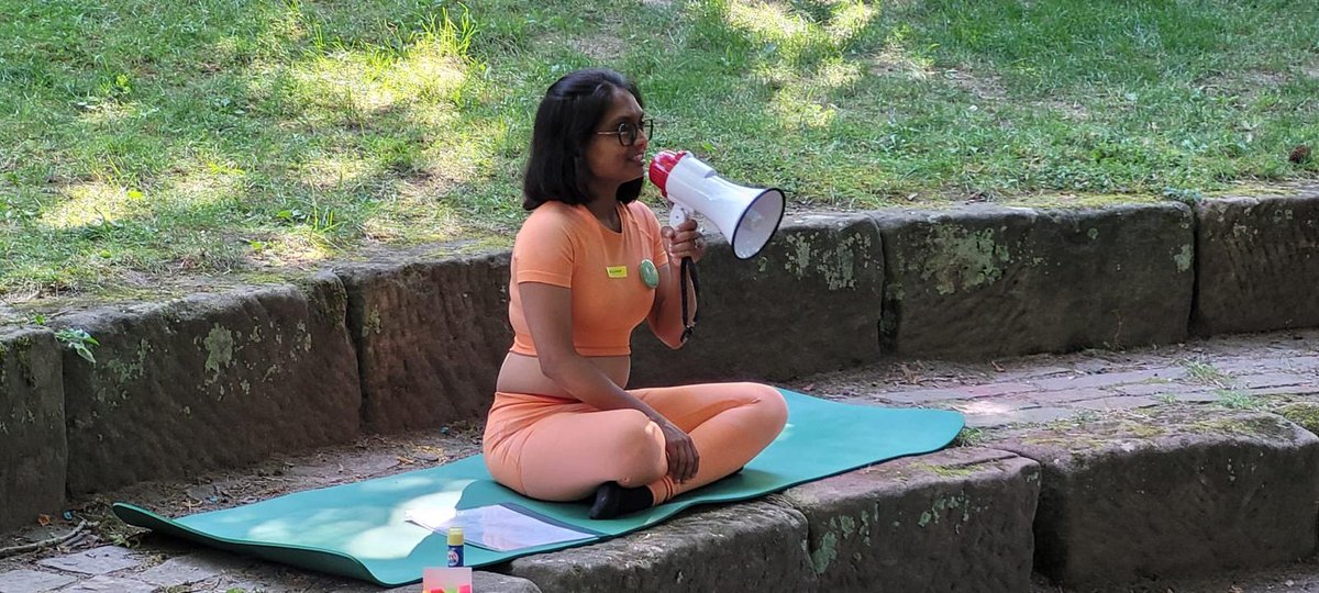 🧘‍♂️ Vibrant energy filled Erlangen as youth and families joined CGI Munich &amp; the Indian community to celebrate #IDY2025. Through yoga, we fostered unity, mindfulness &amp; a healthier future together. 🌿🕉️ #YogaForAll #ErlangenCelebrates
<a href="/IndianDiplomacy/">Indian Diplomacy</a>