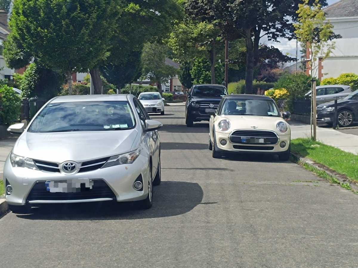 Before parking up, ask yourself, could a fire engine get by?

In an emergency, minutes matter.

Please park sensibly.