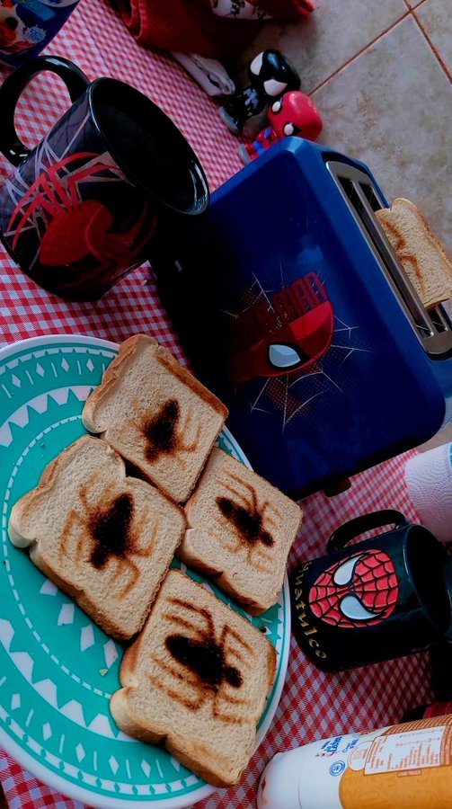 la merienda del hijito de julian alvarez cuando vaya al jardín: