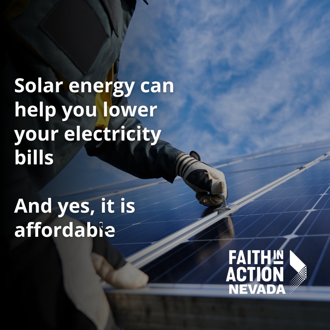 NV's summers are getting hotter, and low-income and BIPOC communities are hit the hardest

Many can't afford their power bills, and some live without AC

☀️ Community solar can:
✅ Cut energy costs
✅ Reduce pollution

#SolarForAll
