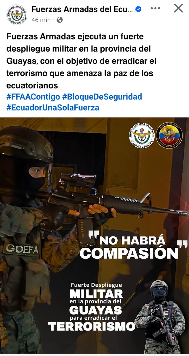 #Cuenca a tomar medidas de prevención y control al ingreso de la ciudad y provincia. Alcalde es ahora donde su coraje es necesario para prevenir la migración delincuencial. <a href="/czamoramatute/">Cristian Zamora M</a>