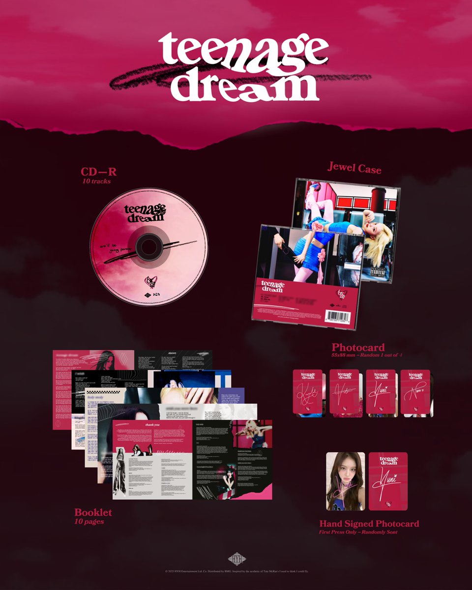 brat 브랏 ‘Teenage Dream’ Album Details (Regular Ver.) Preview

brat 2nd Album ‘Teenage Dream’
💿 ➫ 2025.06.27

#brat♥️ #브랏♥️ #TeenageDream
#KRYSTAL #YUNI #VICTORIA #NANA