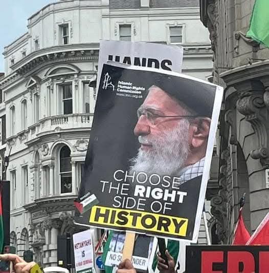 Sweet heaven these people are dumb. That's the woman-beating, gay-killing, terror-loving, theocratic dictator's LEFT side.