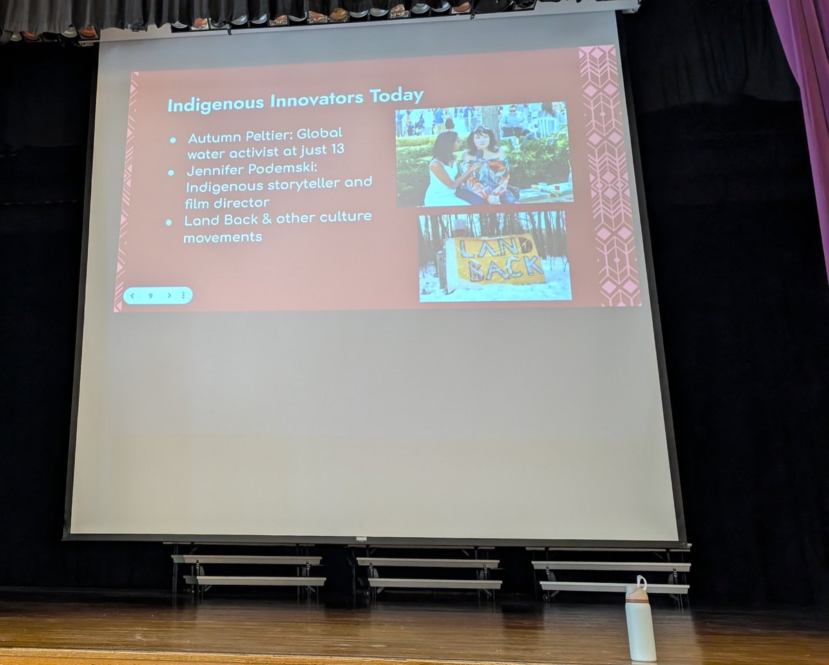 MsDualeh's tweet photo. Our final assembly of the school year was a huge success! Students led powerful presentations for National Indigenous, Pride, Italian, and Portuguese-Speaking Heritage Month. We also celebrated our amazing Perseverance award winners, what a way to end the year! @WoodbineMS https://t.co/jbvpX7IcaU