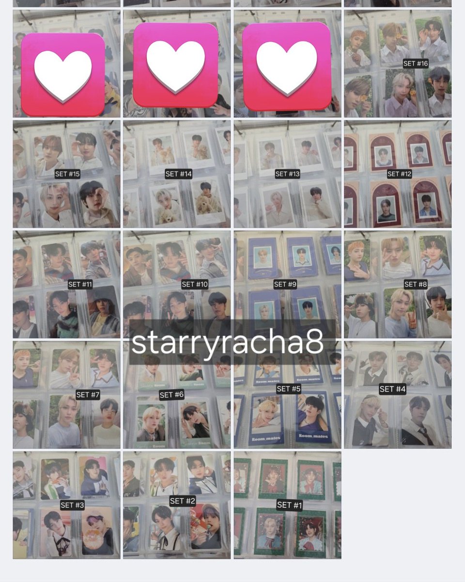starryracha8's tweet photo. inch check! 

stray kids ot8 set
price: 500 each set 

like/reply if inch

🏷 wts lfb ph stray kids skz bang chan lee know changbin hyunjin han jisung felix seungmin jeongin i.n https://t.co/tzLHUWYmWX