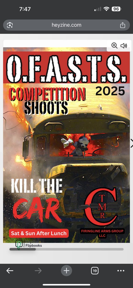 EngineeredArms's tweet image. We will be set up today at OFASTS near Wyandotte OK! It’s one of our favorite events each year. Today is 9am-5pm
Line Spots 45-46. Mention this ad for a discount on MG rentals. 
#OFASTS #MGs #MachineGuns #3D2A #2A #GaragePop #EngArm #FullAuto @NovoxResearch