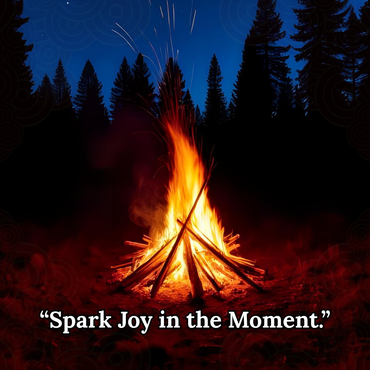 PemaZeje's tweet photo. In Nature’s Joy: Dancing Flame, a campfire leaps under a starry sky, its warmth lifting the heart. Joy sparks in life’s simple moments. 🙏
~ Today, savor one thing that delights you. What ignites your joy? 🔥
#Joy #NatureLessons #InnerSpark #Mindfulness https://t.co/aTAzou4Aom