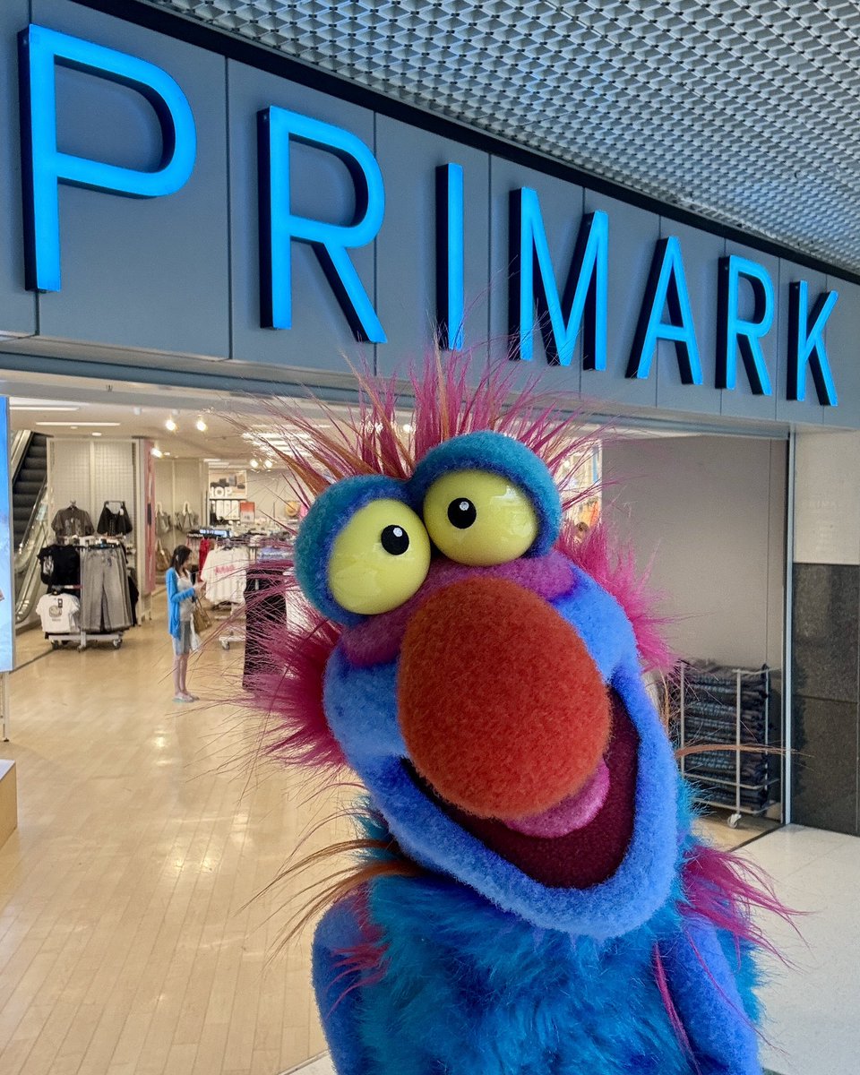 What wacky adventures did Flapjack get up to on his recent visit to @primark ??