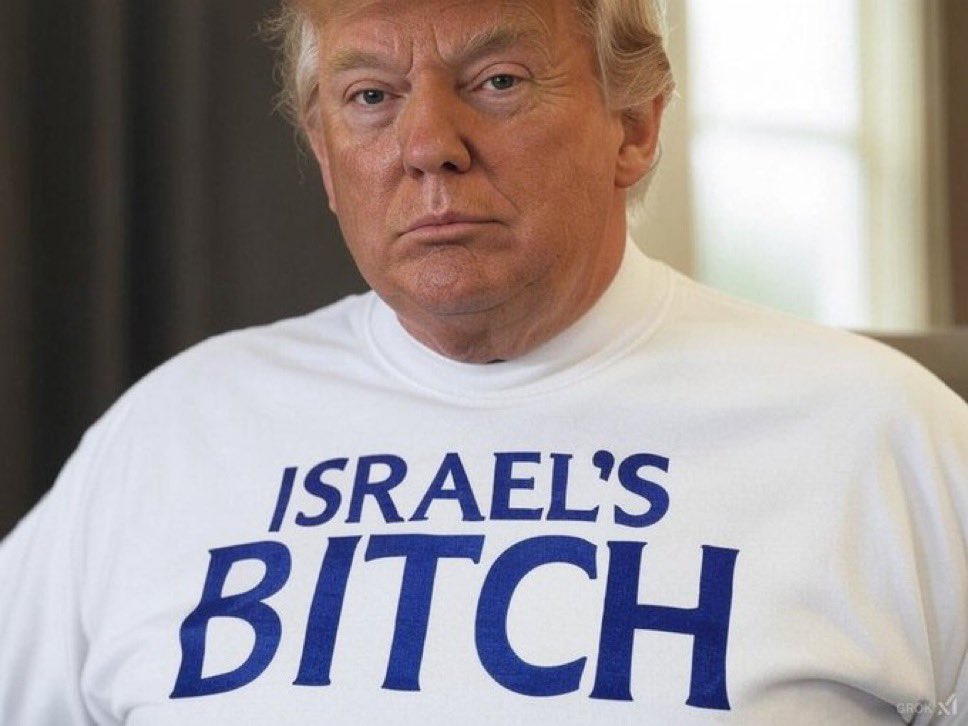 mqazafi78's tweet photo. @jacksonhinkle @realDonaldTrump No doubt he is a bitch of Zionist https://t.co/PYV9uqxeo3