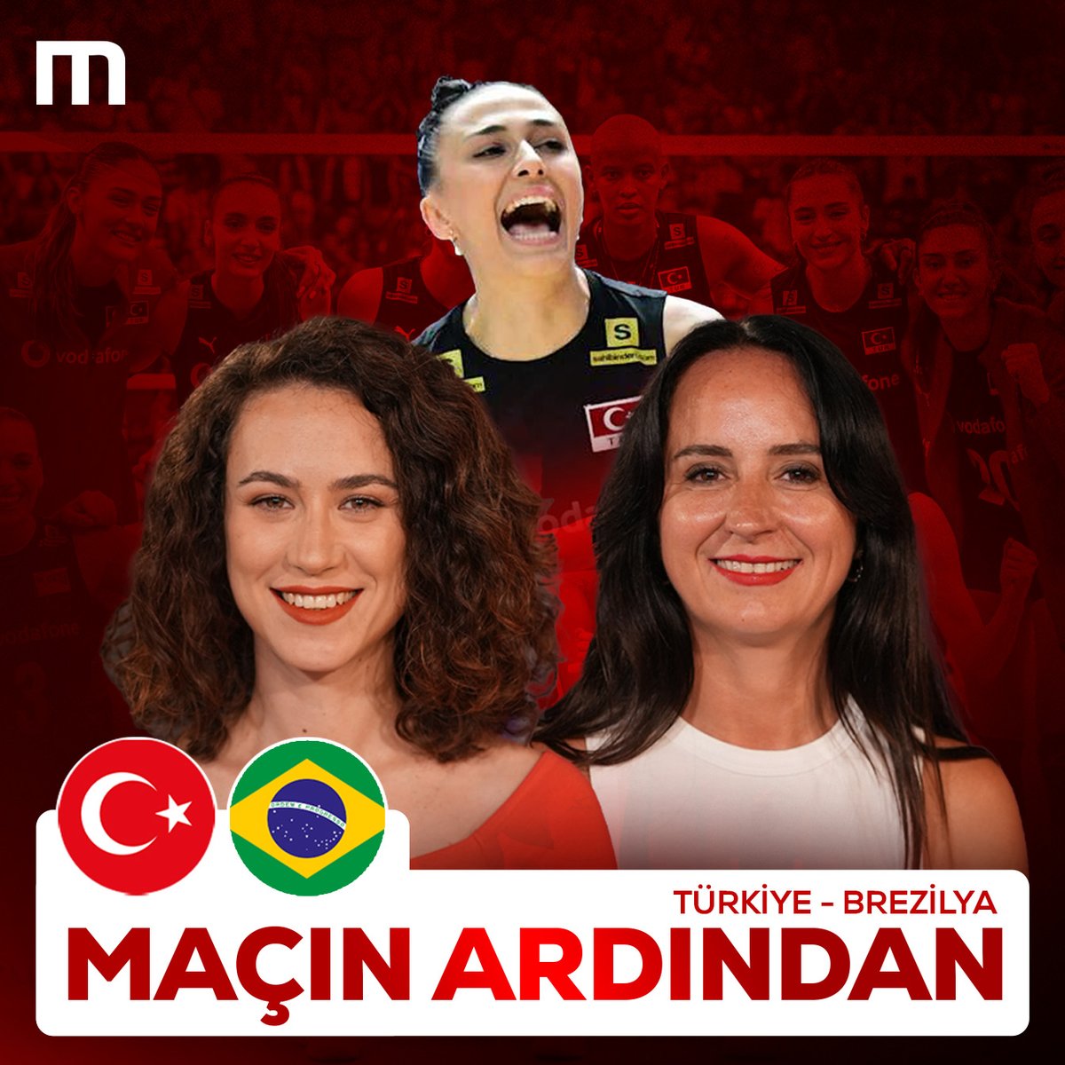 🇹🇷🏐 Filenin Sultanları, 19:30'da Milletler Ligi'nde Brezilya karşısında sahaya çıkıyor!

📺 Kurşun Pas, karşılaşmanın hemen ardından canlı yayınla Mackolik Youtube'da!

🎙️ #NihanCabbaroğlu &amp; 
<a href="/Guldenkayalar/">Gulden Kayalar kuzu</a>

🔗 youtube.com/@Mackolik