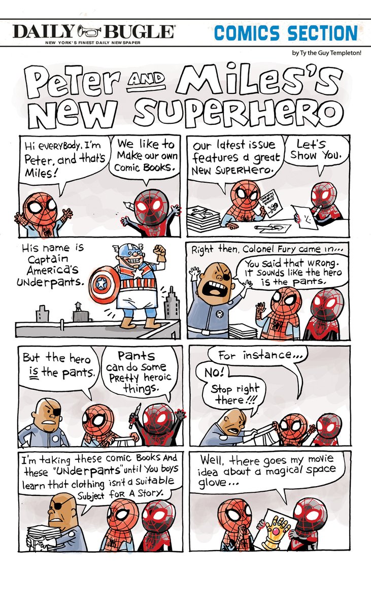 I could say something profound, or I could post another SUNDAY FUNNIES!