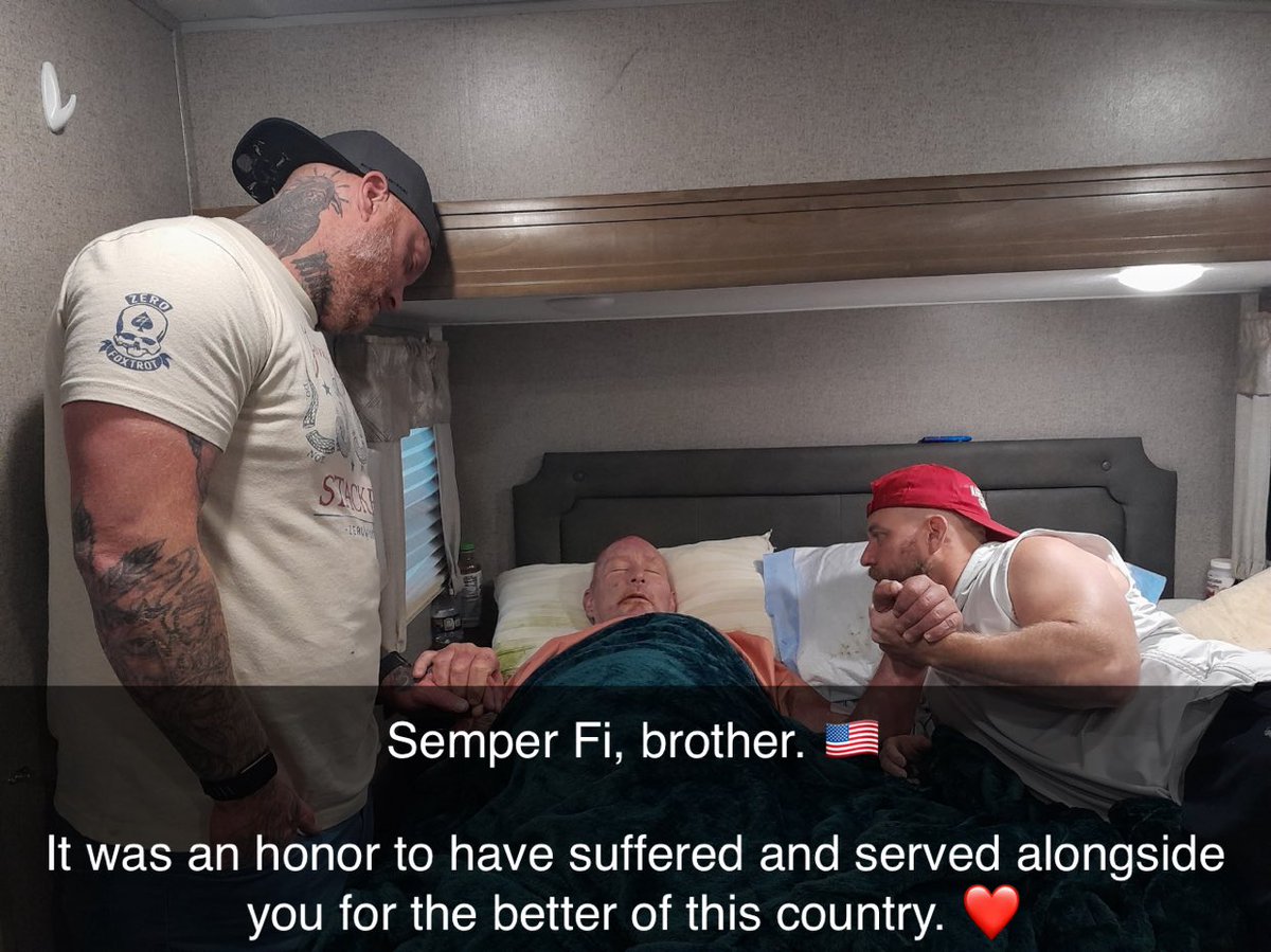 🚨 BART SHIVELY: J6ER #7 KILLED BY BIDEN DOJ 🇺🇸

Make no mistake—Bart Shively, Marine vet and pardoned J6er, is another J6er killed by Biden DOJ neglect, dying of stage 4 cancer from denied chemo tied to Camp LeJeune water.

Add him to the list:

•  1- Ashli Babbitt (shot)

•