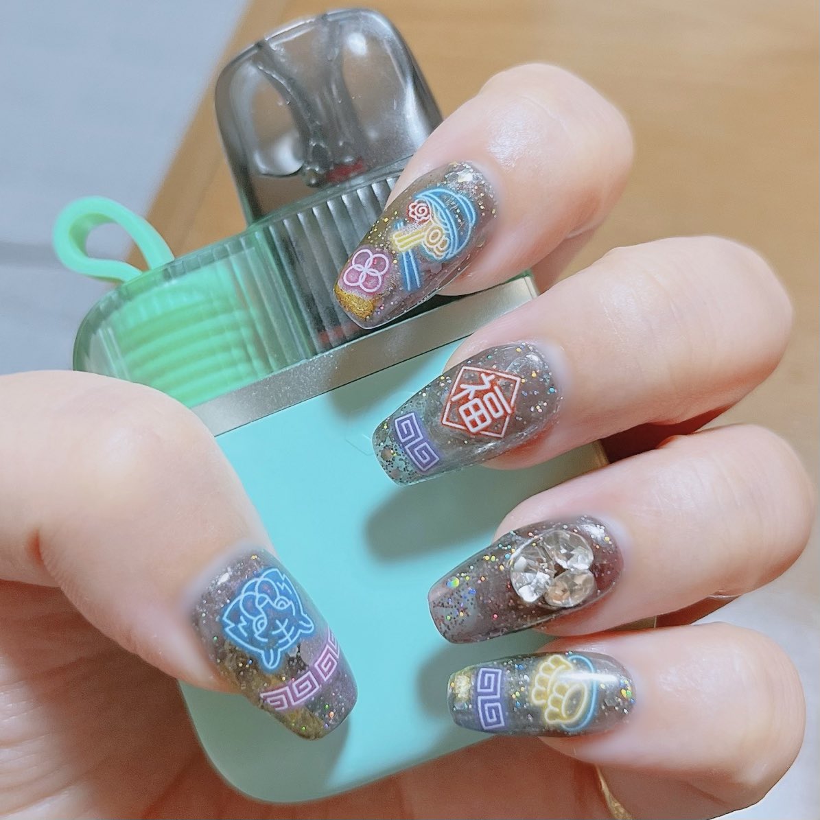 ライブ参戦ように久しぶりに全指長さだしした〜
1週間もってくれお願い