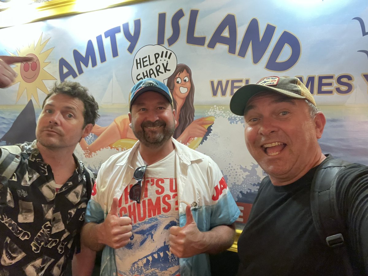 Celebrating #jaws50thanniversary where it all started: #MarthasVineyard aka #Amity !