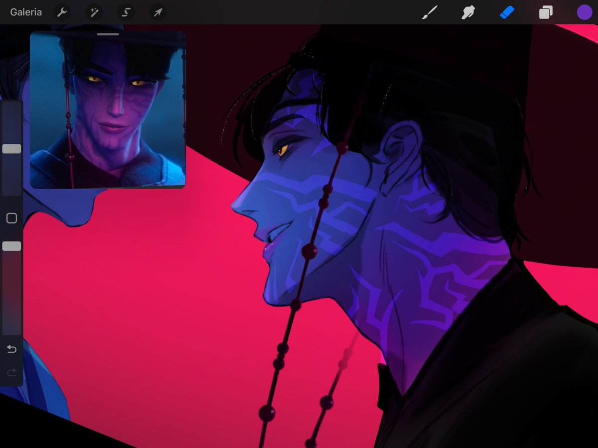 07SZN's tweet image. Taking a break to watch #KPOPDEMONHUNTERS
and draw Jinu π«¦