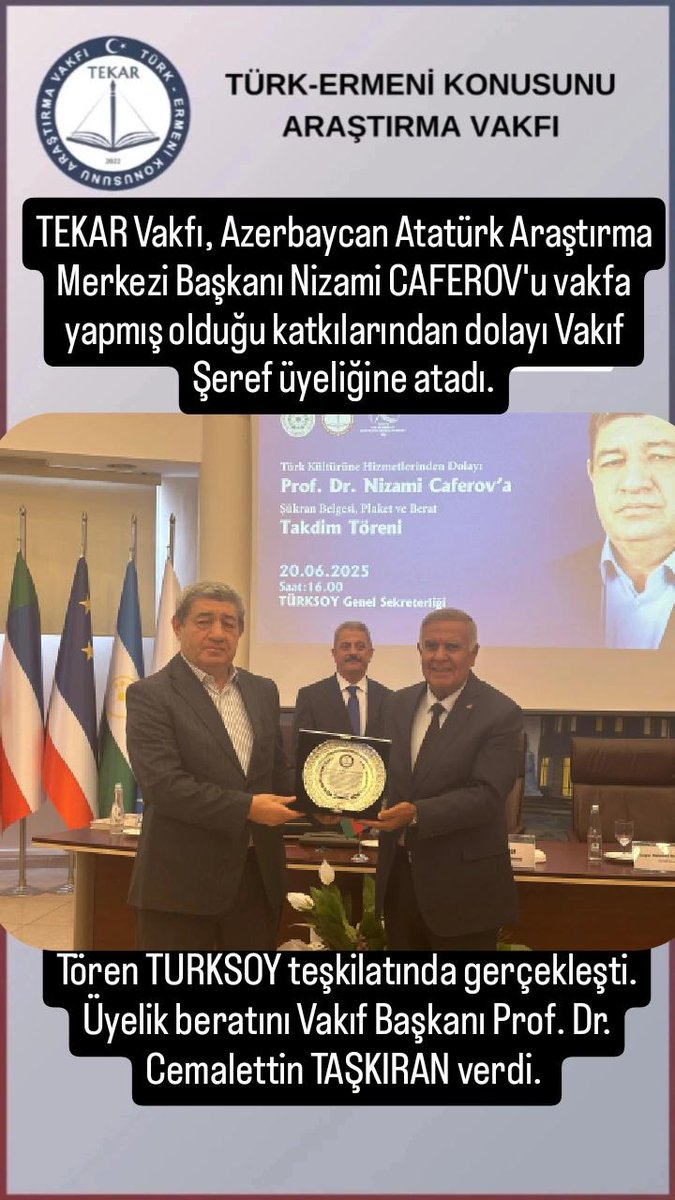 TEKAR VAKFI tweet media