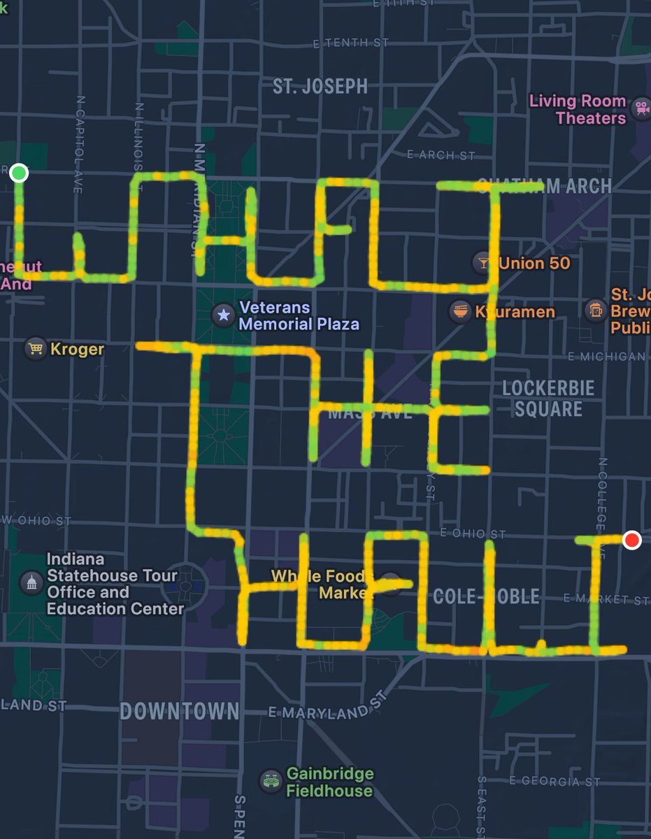 Another great #YesCers run by Pacers fan Nick McDonald, and in this heat, too!