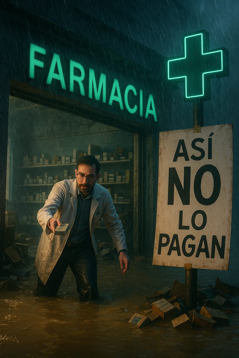 Los farmacéuticos valencianos no cobran este mes, que si es culpa del PSOE, que si es culpa del PP. Algunos dirá que " SI NECESITAN AYUDA QUE LA PIDAN" Los políticos no tienen vergüenza rut_merino #nopagatusmedicamentos <a href="/laSextaColumna/">laSexta Columna</a> <a href="/FerrerasGracia/">Antonio Gracia Ferreras 🗣️</a> <a href="/HerreraenCOPE/">Herrera en COPE</a>  <a href="/elmundoes/">EL MUNDO</a>