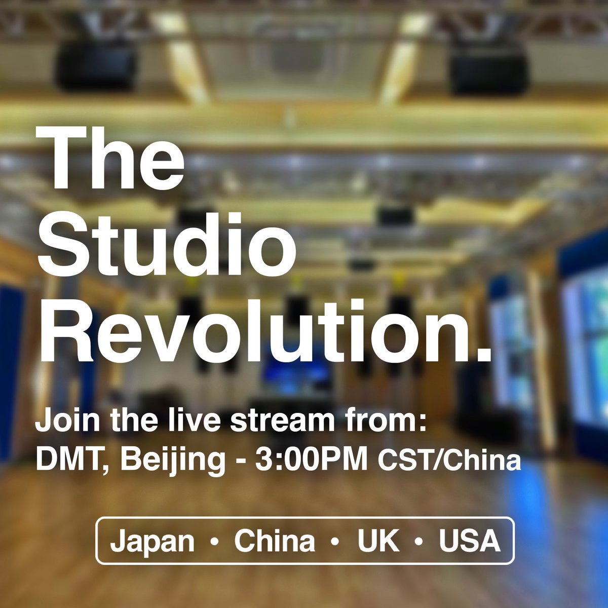solidstatelogic's tweet image. The Studio Revolution will be televised – 24th June, 3:00 PM local time.

Four launch sites, one global launch: log on to the live streams at 3 PM local time as Solid State Logic unveil ground-breaking technology set to redefine professional music production.

Be part of the…
