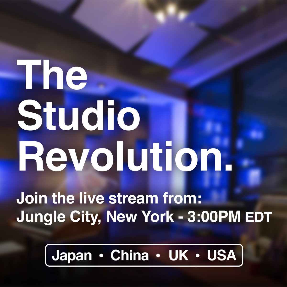 solidstatelogic's tweet image. The Studio Revolution will be televised – 24th June, 3:00 PM local time.

Four launch sites, one global launch: log on to the live streams at 3 PM local time as Solid State Logic unveil ground-breaking technology set to redefine professional music production.

Be part of the…