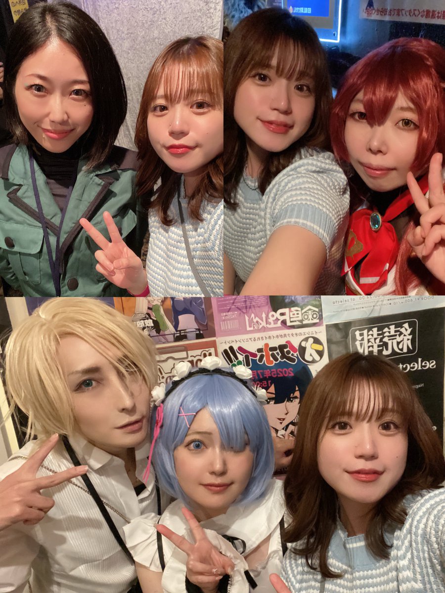 wakatuki03's tweet photo. みんな可愛い！！！！
自慢！！！楽しかった~~~🥰🥰🥰
 #オタクール https://t.co/Ya4OOwh5T4