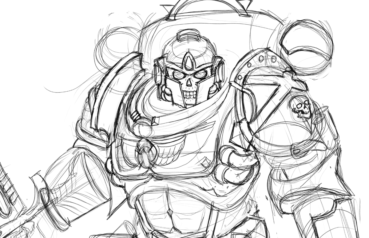 ahlikx's tweet photo. death company WIP

#warhammer40k #fanart https://t.co/fBnUDGoriv