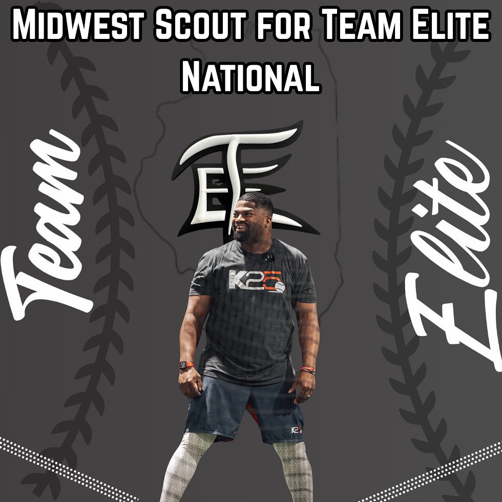 K25_Baseball's tweet photo. It’s an absolute honor!  We will be looking for the absolute BEST TALENT in the Midwest!  If that’s you, DM me, let’s connect for real opportunities this FALL!  #TeamEliteIL #TeamEliteNation https://t.co/kR34bZ7fiS