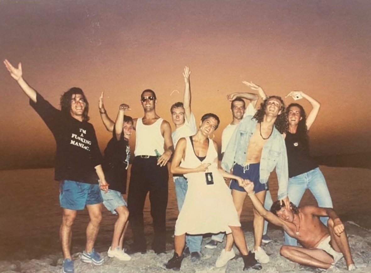 ‘Cafe Del Mar. ‘91 when music was played at the sunset, whilst playing back gammon, having a dooby and drinking La Bamba…Great times’

Photo Credit ▶️ @womanwithchild.beth 

#ibiza #ibiza #ibizapast #cafedelmar #nineties #90s #balearic #alexp