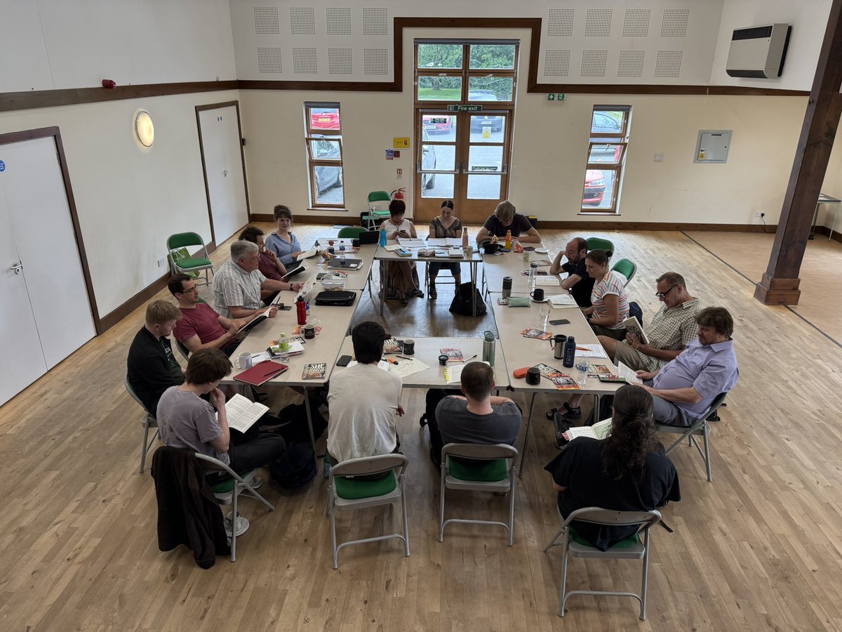 Today was the read-through for Saint Joan which will be playing in Cheltenham and Malvern in August… cast and crew raring to get their teeth into this powerful play… come and join us

Book: tinyurl.com/2bsa4r5e