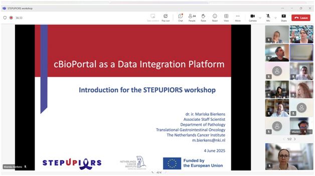 STEPUPIORS's tweet photo. @NKI_nl cBioPortal Workshop for Users and Data Loaders was held on 4.6.2025, highlighting a powerful open-source platform for exploring and visualizing multidimensional cancer genomics data. 
@rjafijneman @scastellvibel @Makis_Zoidakis @CavicMilena @anadjuric80 @astefanovic496 https://t.co/gfxEPj6rSh