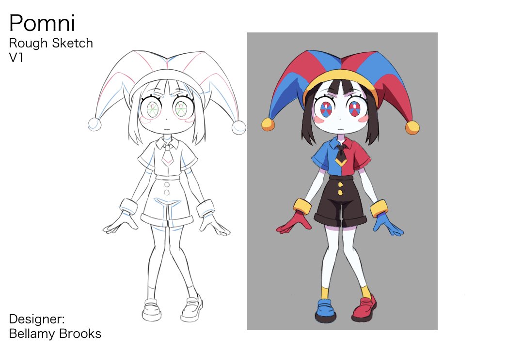 Thank you so much for 10k followers!!🎊Didn’t think I’d get here this fast! 😭🫶I appreciate every one of you and promise I won’t disappoint, more to come. As a reward, here’s my first secret Pomni, made before my meeting with Glitch, and she ended up inspiring the final design!