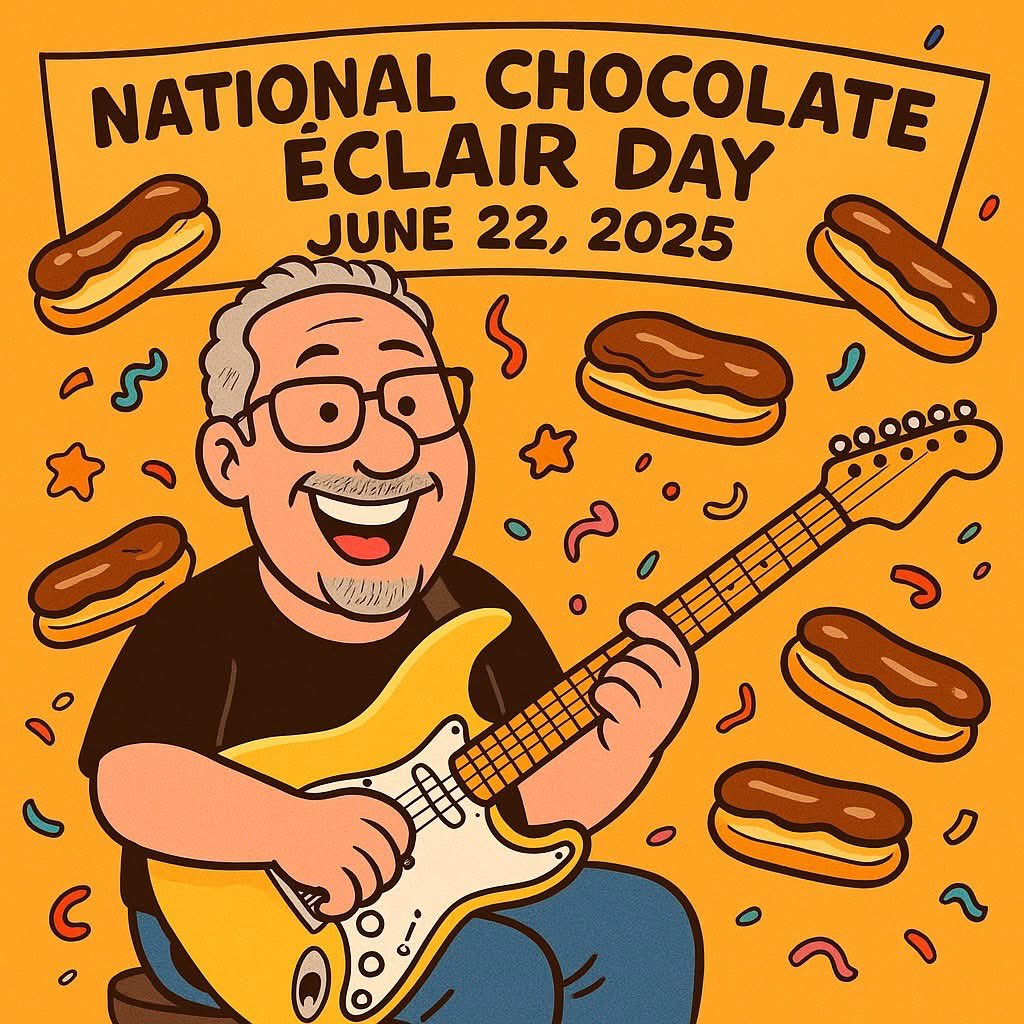 Happy Chocolate Eclaire Day!!

(it's also National Kissing Day so take your pick!)