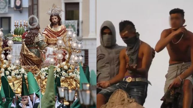 SamuelGilbel_'s tweet photo. Los jóvenes debemos volver a amar nuestras tradiciones porque en ellas vive el alma que hizo grande esta nación. Esto no se conseguirá si nuestros dirigentes políticos se gastan el dinero en vicios y se ayuda más a los inmigrantes ilegales que a las personas nacidas en España. https://t.co/V5YPGIIHZ5