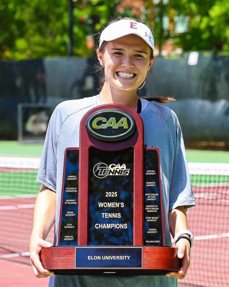 ElonWTennis's tweet image. Wishing our reigning CAA Player of the Year Simone Bergeron the happiest of birthdays! 🥳
#PhoenixRising | #EUWT